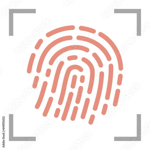 指紋認証アイコン
