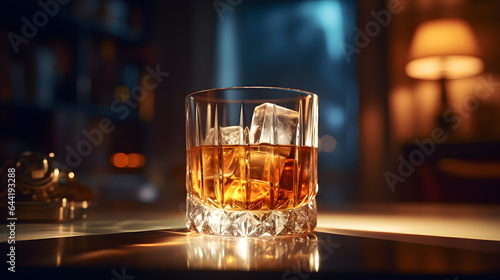 glass of whiskey