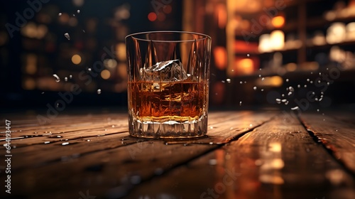 glass of whiskey