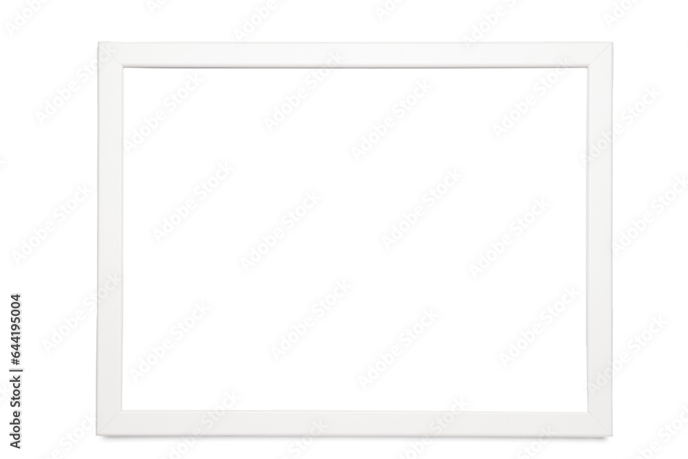 Blank picture frame on white background Blank picture frame on white background
