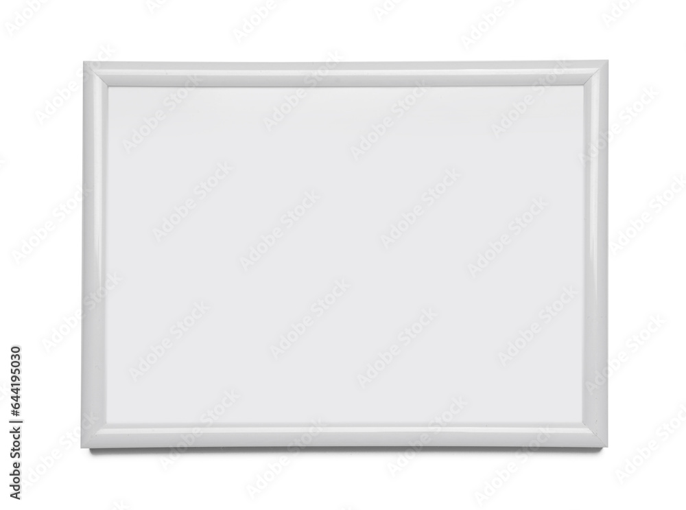 Blank picture frame on white background Blank picture frame on white background
