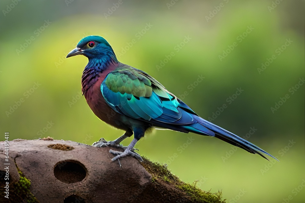 Obraz premium lilac breasted roller