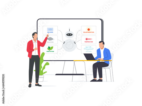 AI empowers environmental protection worldwide, mitigating climate change impacts and fostering sustainability through intelligent systems and innovative solutions