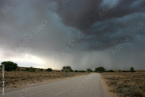 Storm over Tweerivieren, Kgalagadi, Kalahari