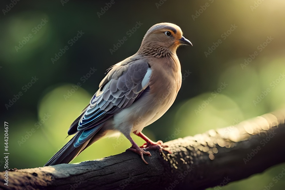 Fototapeta premium sparrow on a branch