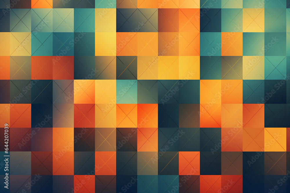 Geometric and abstract colored background. Geometric and abstract colored background.