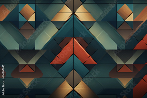 Geometric and abstract colored background.