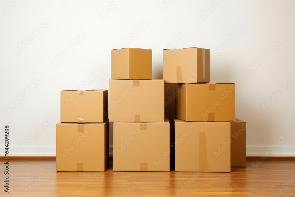 Moving Boxes in an Empty Room Moving Boxes in an Empty Room