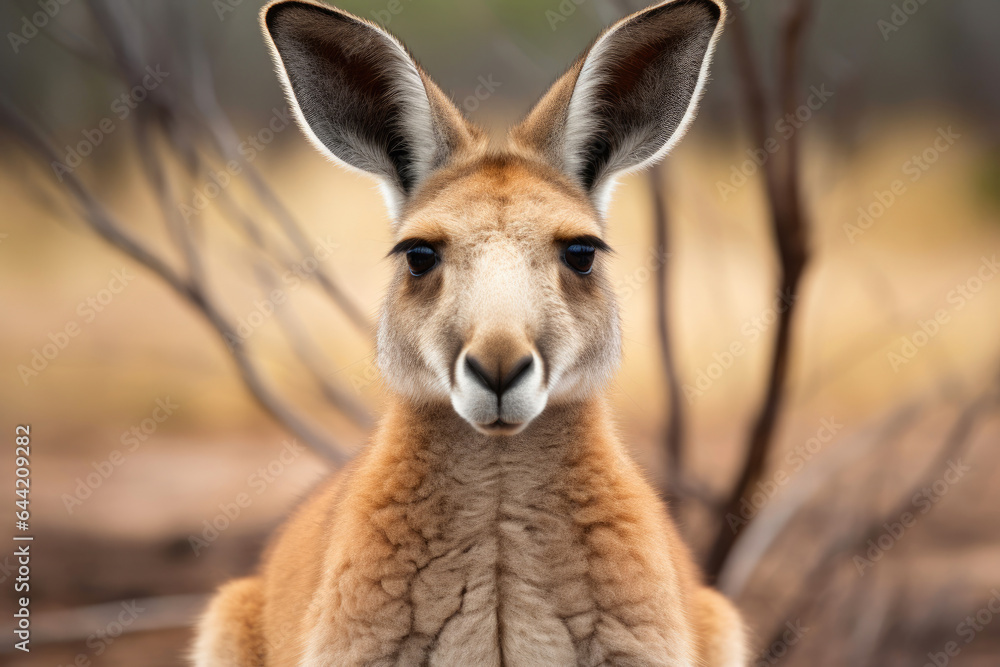 Detailed Kangaroo Close-Ups