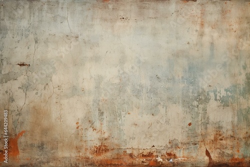 Old  worn-out background with distressed wall texture. Generative AI