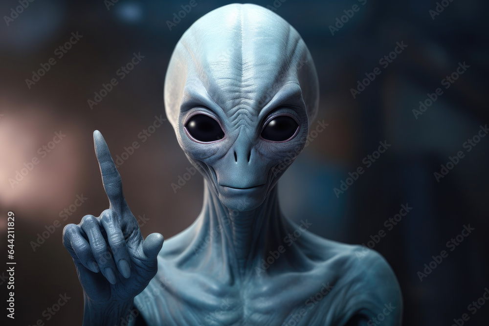 Alien Ambassador: A Cosmic Gesture