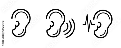 ear - vector icon