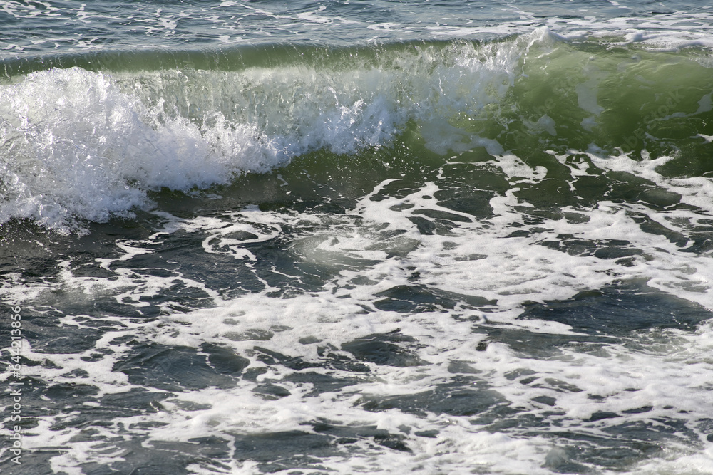 waves and foam waves and foam