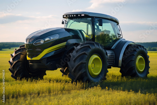 Advanced Agriculture Machinery in Action © AIproduction