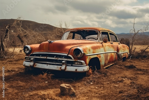 Abandoned Antique Automobile