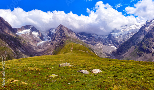 Die Ötztaler Alpen im Gurgler Kamm in Österreich