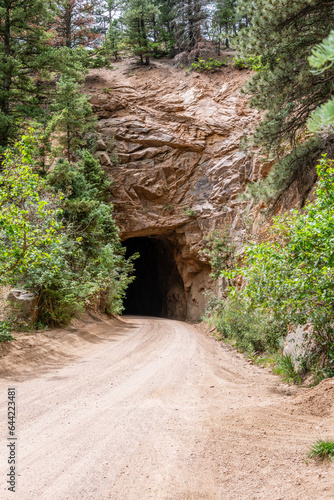 Tunnel on Gold Camp Road. Colorado Springs  Colorado.