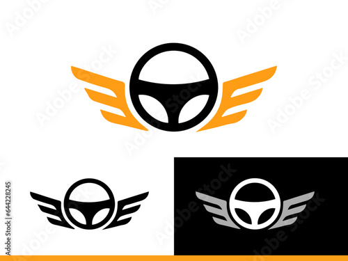 Driving logo, logo design, driving school logo