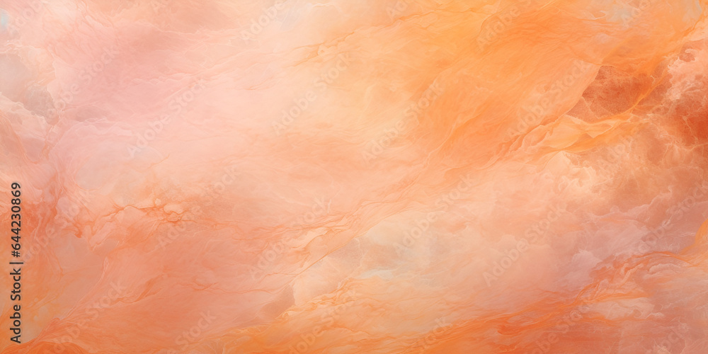 Abstract textured background in shade of apricot, pastel orange, pink, yellow