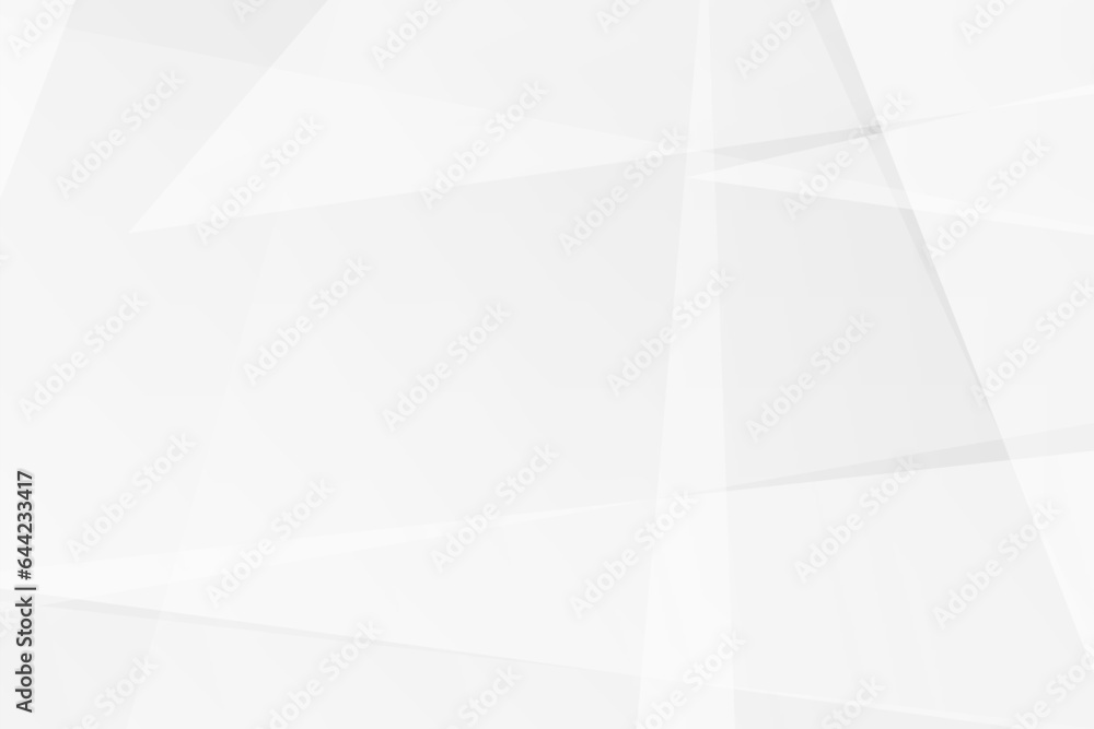 Obraz premium Abstract white and grey on light silver background modern design. Vector illustration EPS 10.