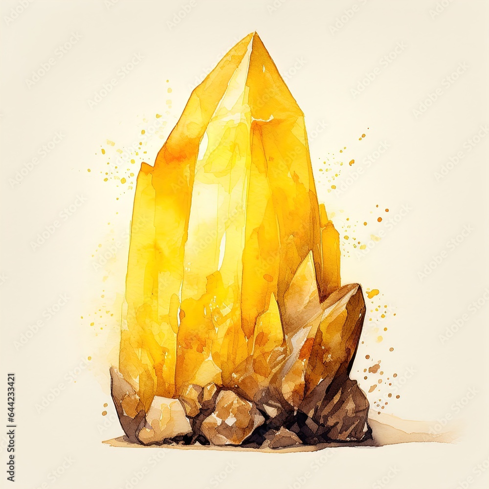 Yellow Crystal Yellow Crystal