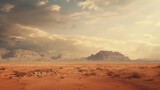 an aesthetically pleasing photograph of a desert landscape