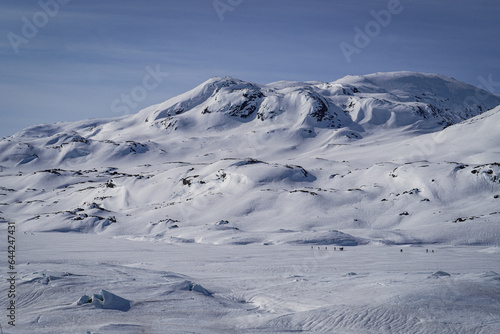 Norway winter landscape