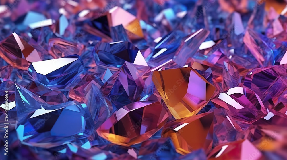 abstract background with crystal glass texture, trendy colorful wallpaper, 3D render abstract background with crystal glass texture, trendy colorful wallpaper, 3D render
