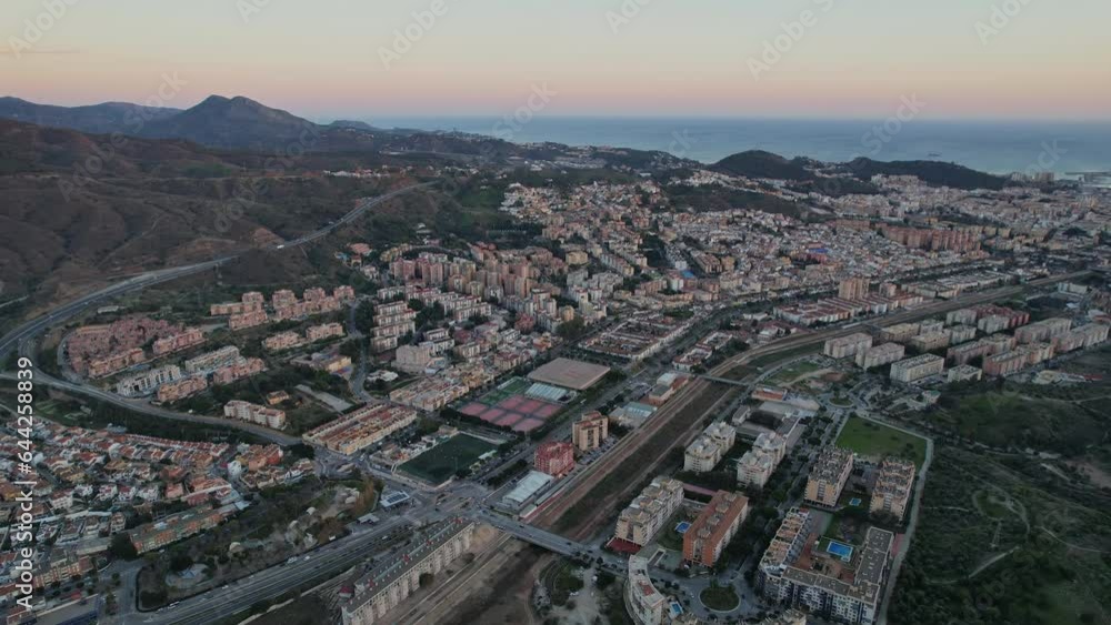 Panoramic view of the city of Malaga. Malaga.Spain,Costa del sol, Andalusia Panoramic view of the city of Malaga. Malaga.Spain,Costa del sol, Andalusia