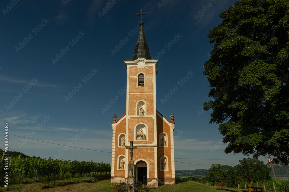 The Holy Name Of Virgin Mary chapel (Lengyel Kapolna) in Hegymagas, Hungary