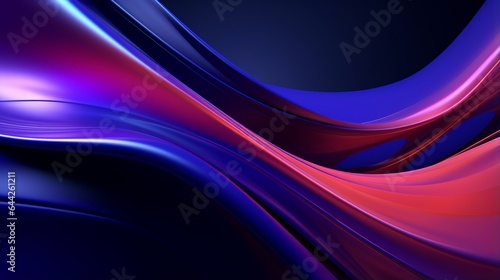 Abstract 3d motion background in multi-colored blue and purple wave. Captivating abstract pattern with blue and purple hues in dynamic motion.