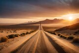road in desert