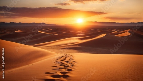 Spectacular Desert Sunset