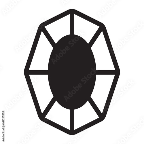 ruby glyph icon