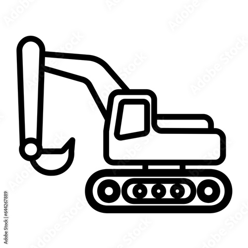 heavy equipment icon