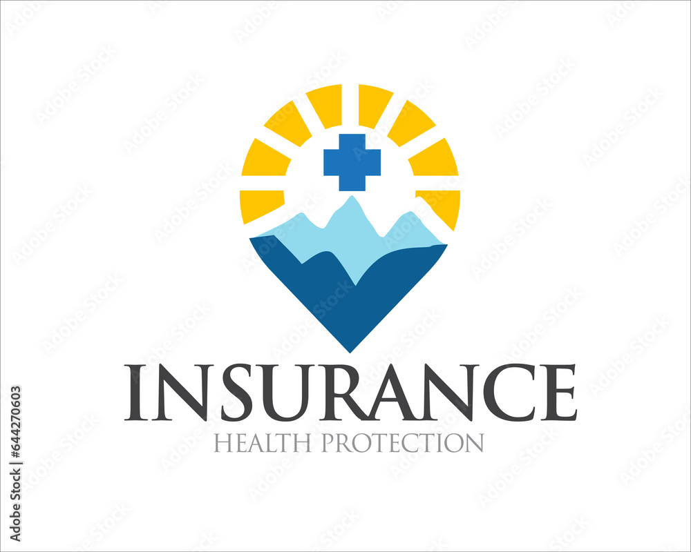 mountain health insurance logo designs for business logo and protection mountain health insurance logo designs for business logo and protection