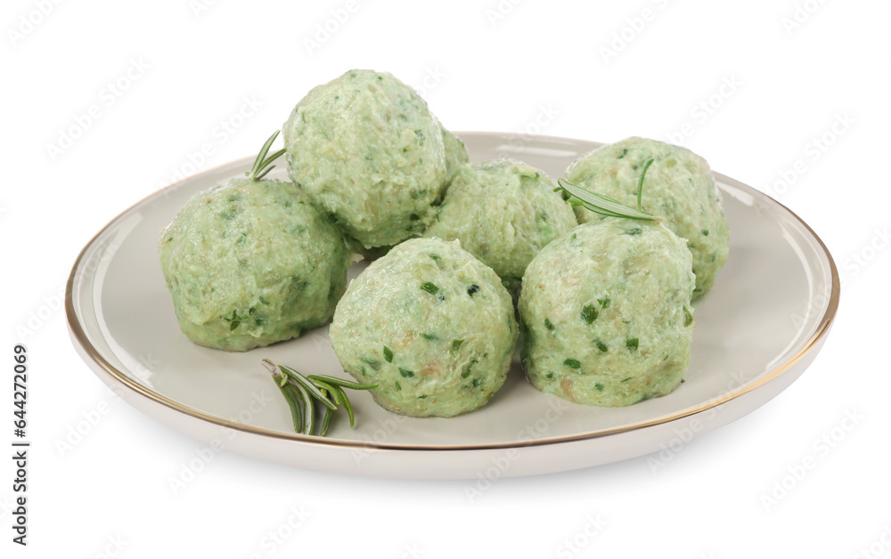 Falafel balls isolated on white. Vegan products Falafel balls isolated on white. Vegan products