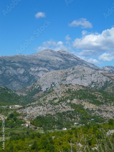 On the railroad from Kolasin to Podgorica