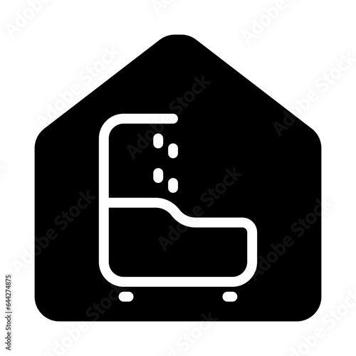 smart key icon, glyph color icon style