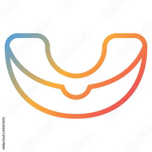 mouthguard, piece, protection, gum shield, fighting, gear, boxing, icon, icons, graphic, design, vector, illustration, sign, symbol, pictogram, background, isolated, element, set, pack, collection, we