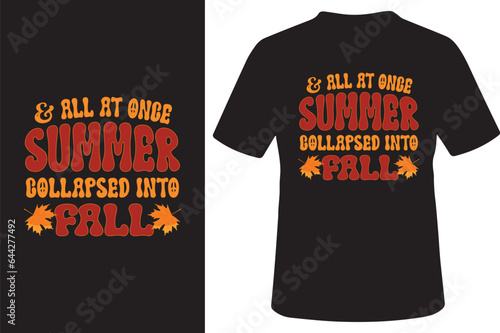  All At Once Summer Collapsed Into Fall