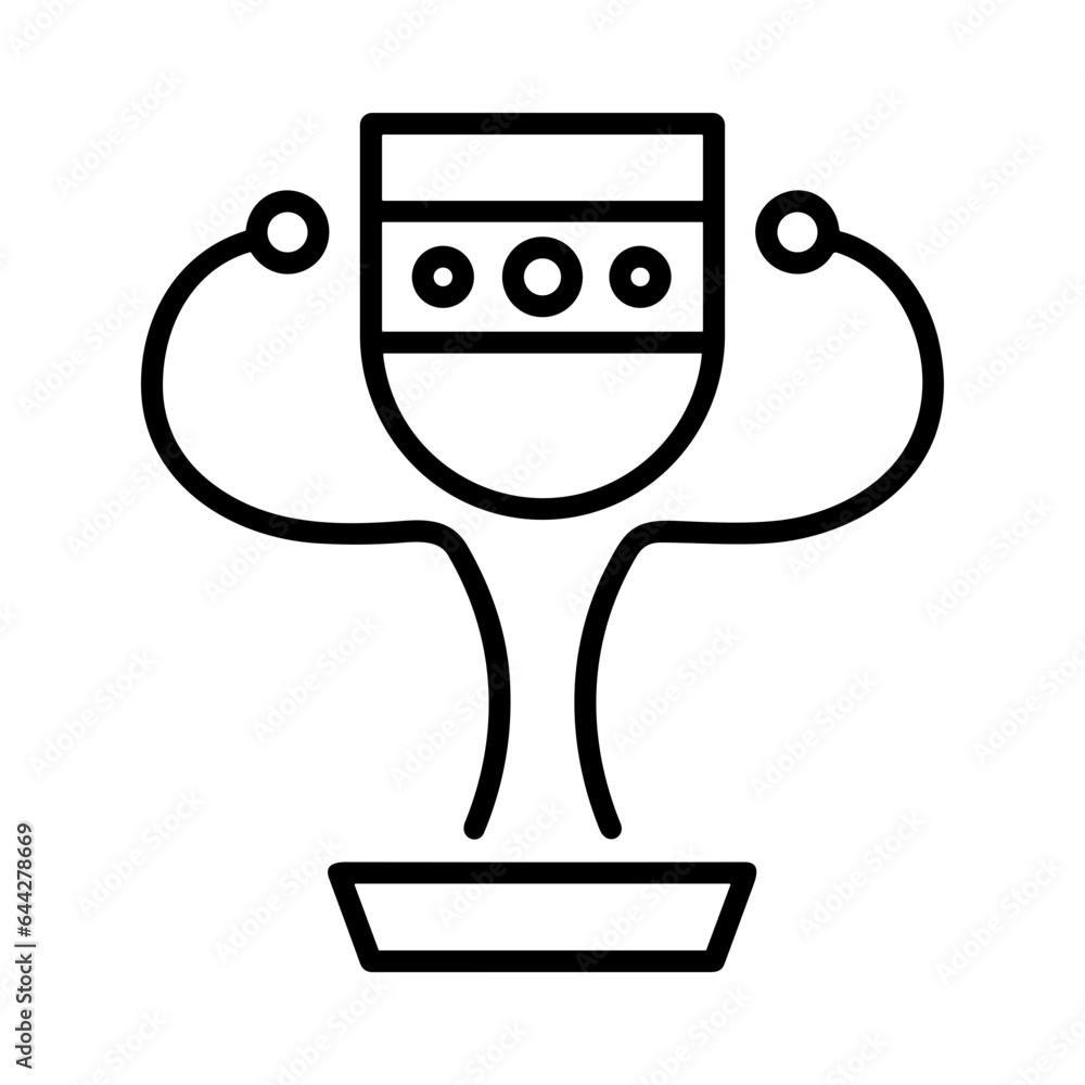 Winner success icon symbol vector image. Illustration of reward champion win championship bedge design image Winner success icon symbol vector image. Illustration of reward champion win championship bedge design image