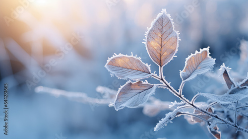 Frozen Leaves 