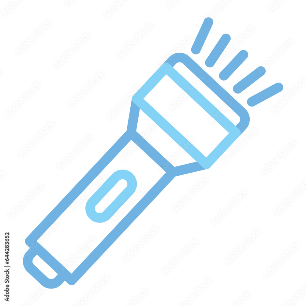Camping, Flash, Flashlight, Light, Torch, Travel, Led Icon, Line color style icon vector illustration, Suitable for website, mobile app, print, presentation, infographic and any other project. Camping, Flash, Flashlight, Light, Torch, Travel, Led Icon, Line color style icon vector illustration, Suitable for website, mobile app, print, presentation, infographic and any other project.