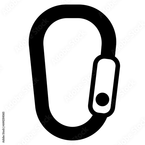 adventure, camp, camping, carabiner, climbing, equipment, mountaineering, safety, hiking, icon, icons, graphic, design, vector, illustration, sign, symbol, pictogram, background, isolated, element, se