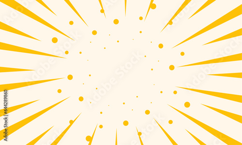 Abstract Background Explosion effect illustration depicting expression of joy.extraordinary situation comic background.