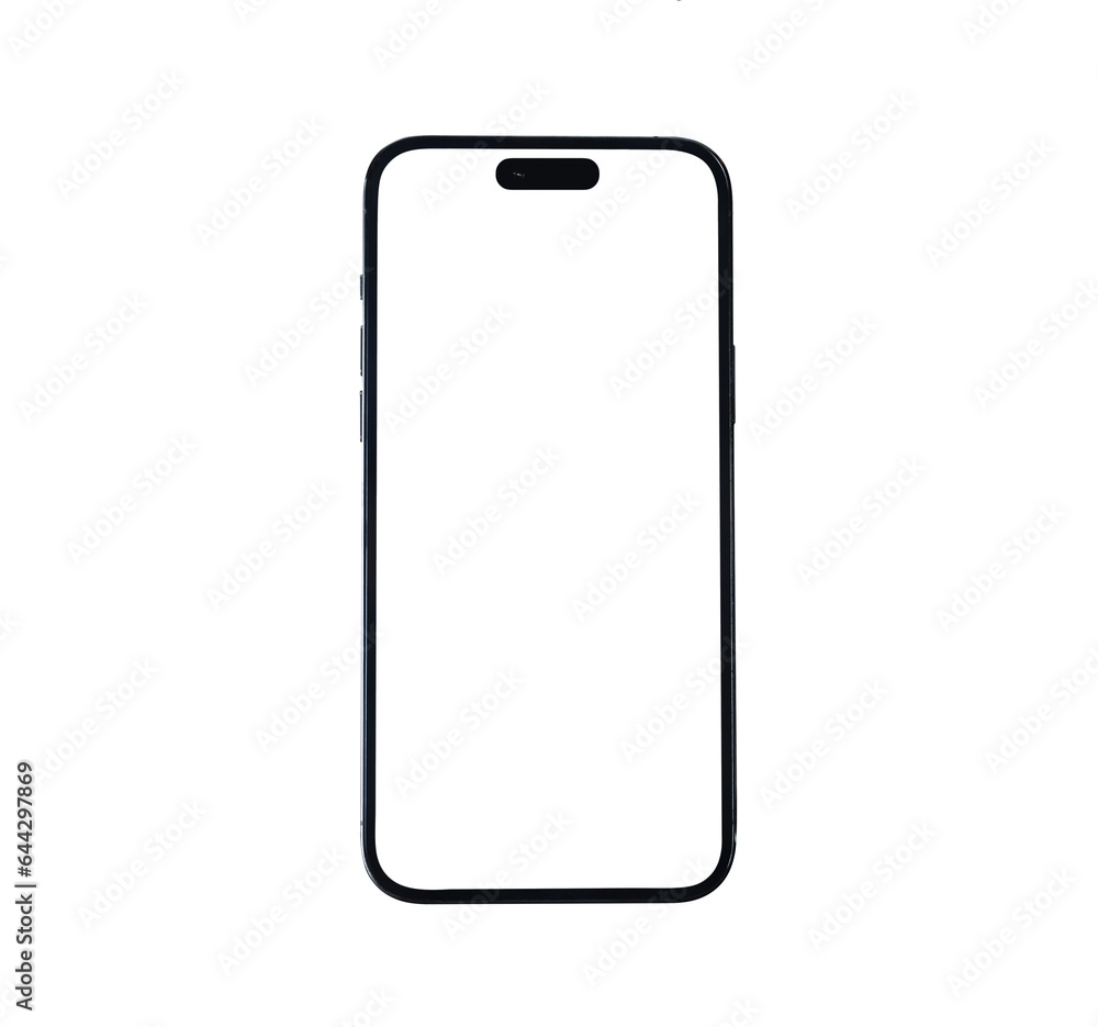 modern smart mobile phone on transparent background png - easy modification modern smart mobile phone on transparent background png - easy modification
