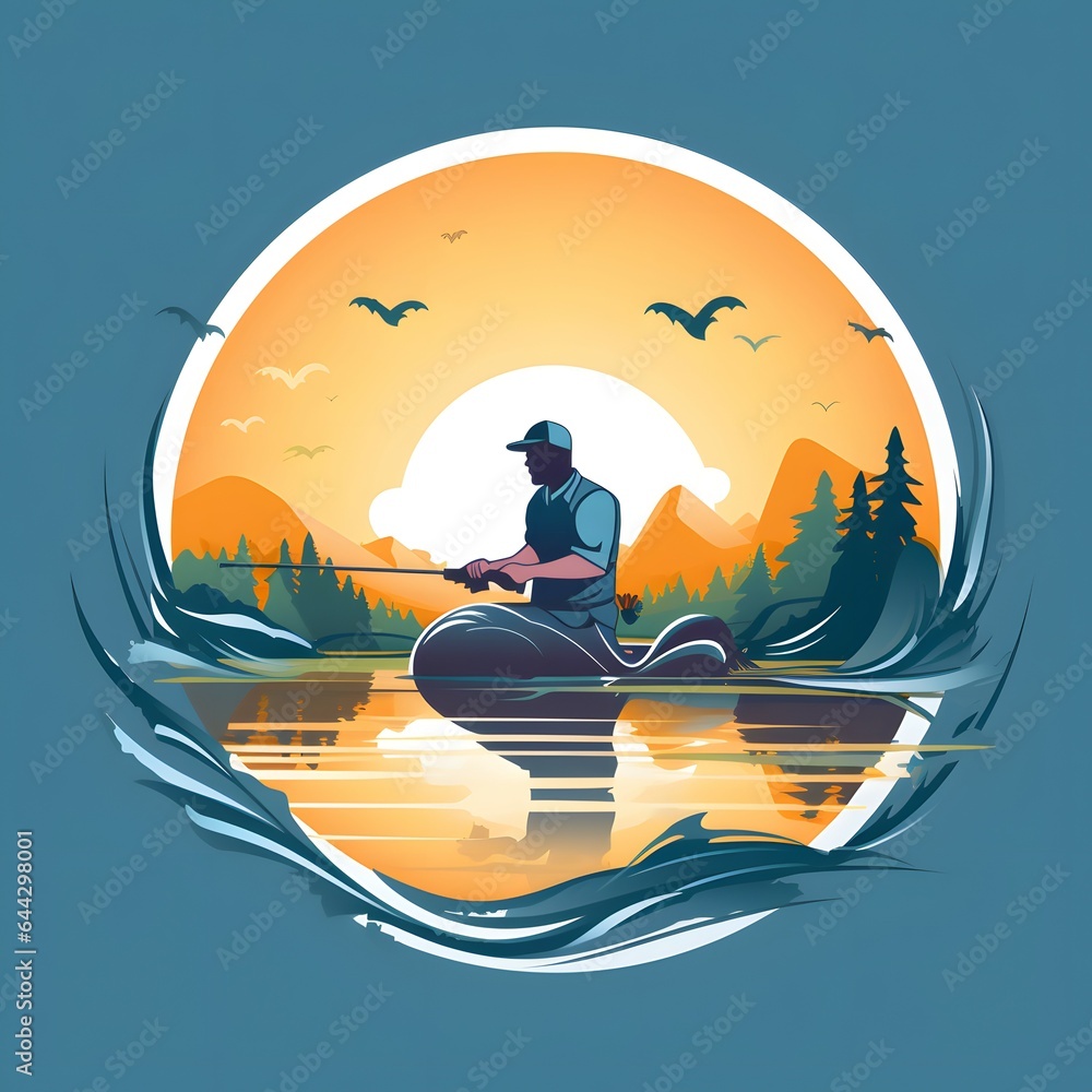 Naklejka premium Fish icon