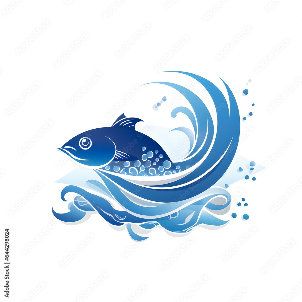 Fototapeta premium Fish icon