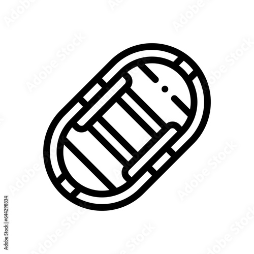 rafting line icon